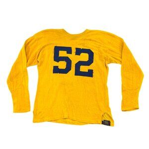 Vintage MacGregor GoldSmith 52 1940's Jersey 44 Mens Wool & Cotton USA blue gold